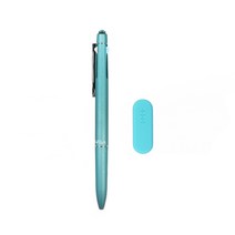 리플린 메탈 스와로브스키 지워지는 3색펜 0.4mm, 민트, 1개