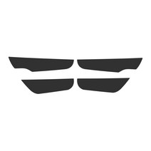 다이아코트 실내 스크래치 방지 펠트 도어커버 1열도어 2p + 2열도어 2p 세트, 그레이, 현대 더뉴 싼타페 2020~, 현대