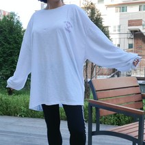 후니네 더라켓 임산부 롱 티셔츠