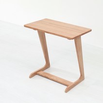 원목 DIY 사이드 테이블 600 x 400 x 600 mm, 내추럴 컬러