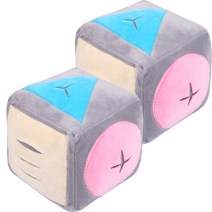 네이처펫 노즈워크 킁킁볼 강아지 장난감 중형견용 15cm, 그레이, 2개