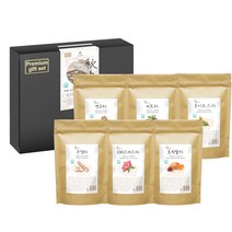 참 명품 삼각 티백차 6종 선물세트, 우엉 + 히비스커스 + 호박팥 + 연근 + 비트 + 루이보스, 1세트