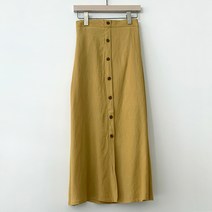 비나인 티릴 버튼 스커트