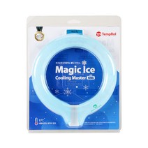 에코그린 매직 아이스 마스터 쿨 스카프 쿨링 튜브 대용량, 블루