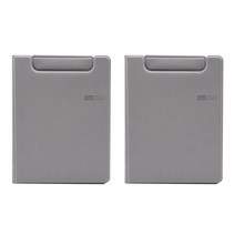 인디 마그네오 레포트 화일 A4 IG0137, 그레이, 2개