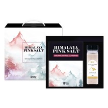로얄푸드 히말라야 고운 핑크소금 로얄리필 세트 2호, 1set, 1세트