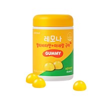 경남제약 [본사직영] 레모나 구미 멀티비타민 미네랄, 60정, 180g, 1개