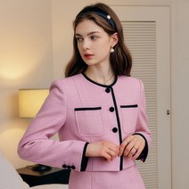 룩캐스트 여성용 MINA COMBI TWEED JACKET