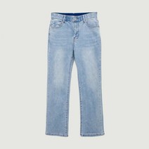 행텐 여성용 이너 밴딩 인디고 부츠컷 데님팬츠 10370-155-407-10