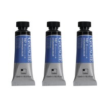 신한 전문가 과슈 하이드레인저 블루 B Series 3p, 15ml, 1색