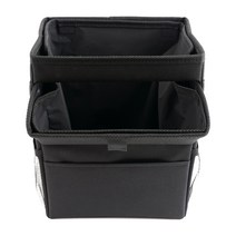 오토반 옥스포드 휴지통 앤 다용도 수납백, 블랙