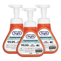 하이지아 핸드워시 유칼립투스, 3개, 385ml