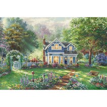 여름날의 기억 미니 직소퍼즐 BES92 509, 혼합색상, 2000피스