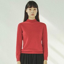제이빈야드 여성용 케시미어 하프 터틀넥