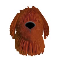지글리펫 춤추는 퍼피 작동동물인형 7168, 브라운(71684), 16cm