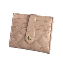 츠츠마켓 체크 가죽 머니클립