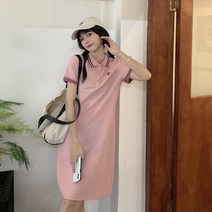 BK 꿀벌 반팔 카라원피스