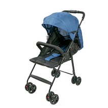 에드몬트 기내반입 휴대용 유모차 3.8kg + 가방걸이 + 컵홀더, 네이비
