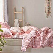 지베딩 젤리 피치스킨 차렵 이불