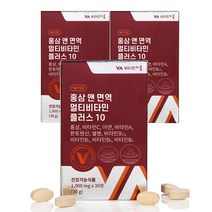 비타민마을 홈삼 앤 면역 멀티비타민 플러스 10 30g, 30정, 3개