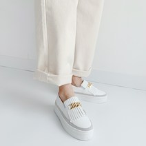 프리센스 여성용 금장 체인 슬립온 4cm
