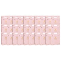 마켓감성 선물포장 프린세스 종이가방 30p, 핑크