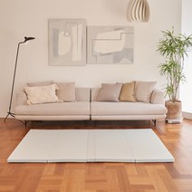 카라즈 시크릿 제로 클린 영유아 폴더매트, 그레이