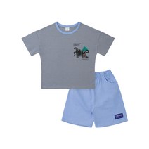 유라비 아동용 스티코 상하의 세트