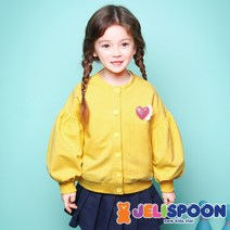 젤리스푼 여아용 New 트윙클 하트 러블리 가디건