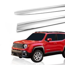 오토크로바 윈드 디플렉터 에코 크롬 D691 4p, 레니게이드 2015년, 지프