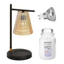 라티조명 모렐라 캔들워머 + 양키캔들 라지자 캔들 웨딩데이 세트, 블랙(캔들워머)