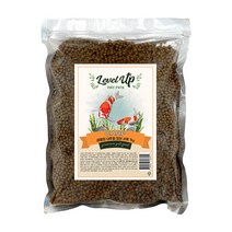 레벨업 내추럴 잉어 사료, 1kg, 1개