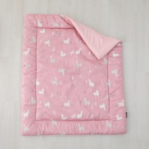 보떼하우스 통째로 빨아 쓰는 95도 모달 낮잠차렵이불, 라마핑크