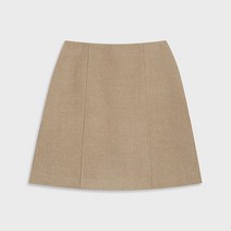 미쏘 A 라인 미디기장 스커트