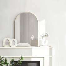 까사미아 블랑 아크 벽거울 60 x 90 cm, 골드