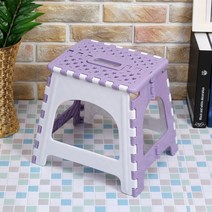 스툴스 사각 접이식 의자, 퍼플