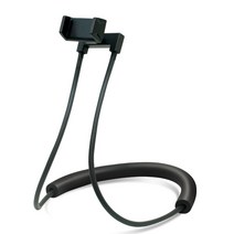 코시 만능 자바라 목걸이 거치대 스탠드 ST4017, 블랙, 1개