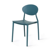인테리어 디자인 포니오 의자 2p, 다크블루