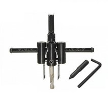 스탠맨 목공용 써클커터 홀쏘 120mm, 1개