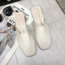 스타 여성용 단아한 스타일 베이직 뮬