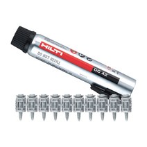 힐티 타정기용 가스캔 GC42 + 콘크리트 핀 연발 24mm X-P G3 MX 1200p 세트, 1세트