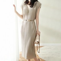 어썸풀 네이틴 주름 원피스