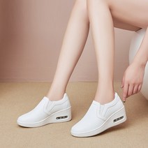 명양피프 여성용 웨지 키높이신발 슬립온 YT_RA3900
