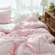 에이트룸 보송보송 세미마이크로 차렵이불 세트