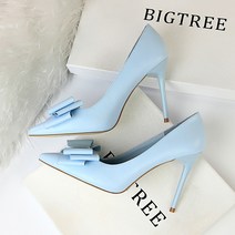 루비코코 스틸레토 빅리본 하이힐