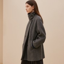 콜라보토리 여성용 Double breasted Half Peacoat BECMA2003M