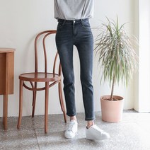 수비진 여성용 일자핏 청바지 SP7164
