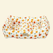 오로라펫 반려동물 인견사각방석 낑깡, 혼합색상