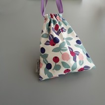 대지두마리 블루베리 스트링 파우치