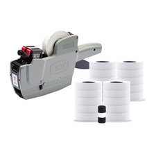 모텍스 가격표시기 MX-6600 L ACE + 전용 무지 라벨 20p 세트, 1세트, 1500칸